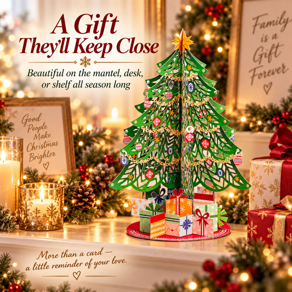 A Christmas Card They’ll Open Once — And Treasure All Season Long 🎄❤️
