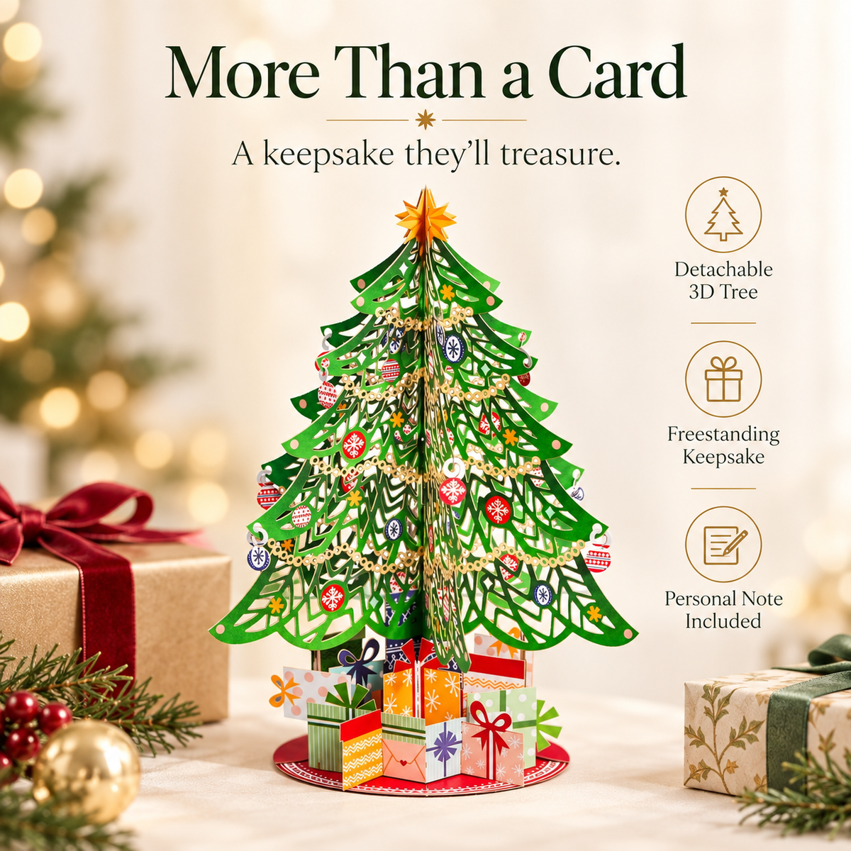 A Christmas Card They’ll Open Once — And Treasure All Season Long 🎄❤️