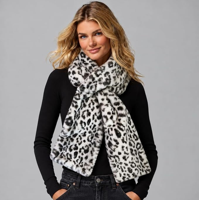 🎉50K+ SOLD!🎁Cozy Scarf with Hidden Pocket – Warm, Soft & Secure Zipper🧣
