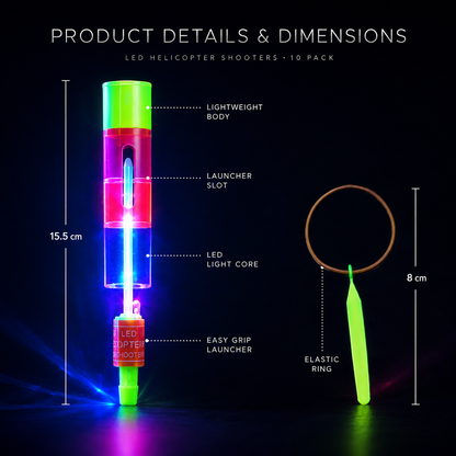 📢📢50% OFF & In Stock⏰💓LED Helicopter Shooters😍💓