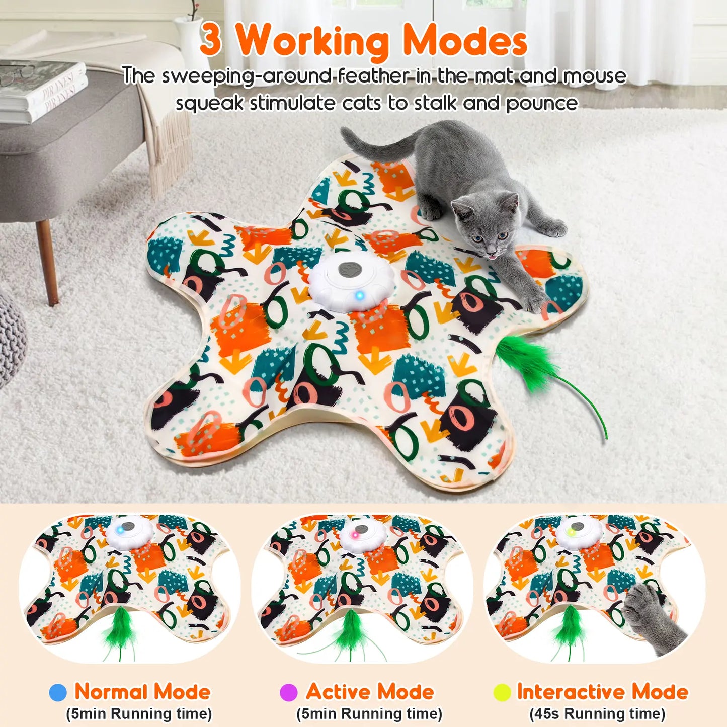 Keep Them Hunting, Not Scratching—The Smart Cat Toy That Plays While You’re Away