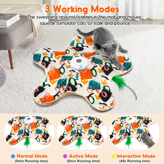 Keep Them Hunting, Not Scratching—The Smart Cat Toy That Plays While You’re Away