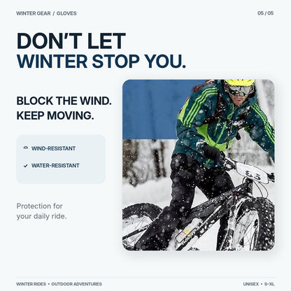 🔥Last Day-Buy 1 Get 1 Free!🎁Windproof Winter Gloves Touchscreen Gloves Thermal Warm Gloves for Men and Women