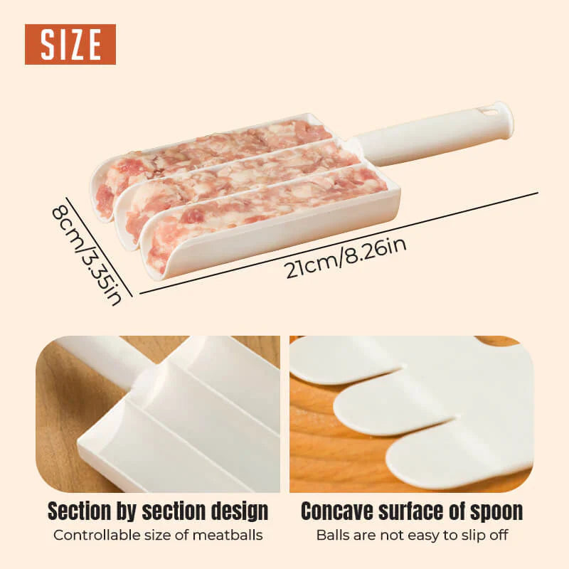 ✨Buy 1 Get 1 Free🍡Creative Kitchen Triple Meatball Maker