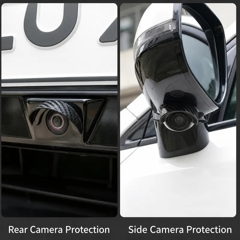 🏎️🌧️Four-piece car camera rain cover set