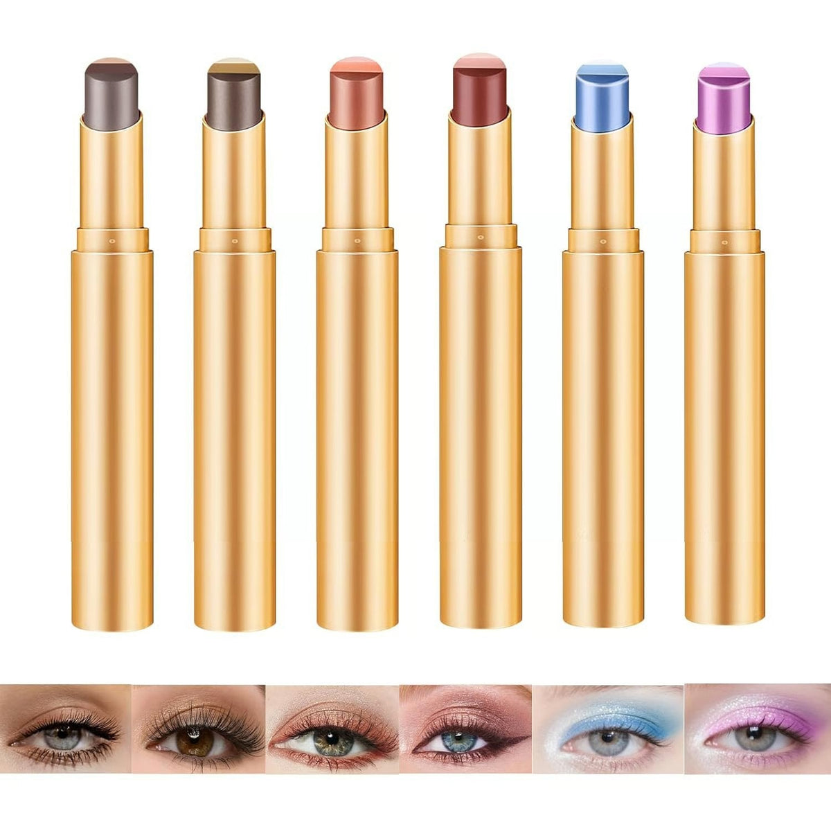 ✨3 Shade Cream Eyeshadow Stick | Smooth & Blendable(🔥BUY 1 GET 1 FREE)
