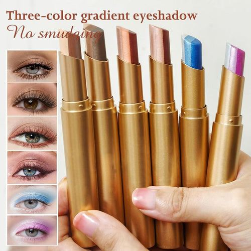 ✨3 Shade Cream Eyeshadow Stick | Smooth & Blendable(🔥BUY 1 GET 1 FREE)