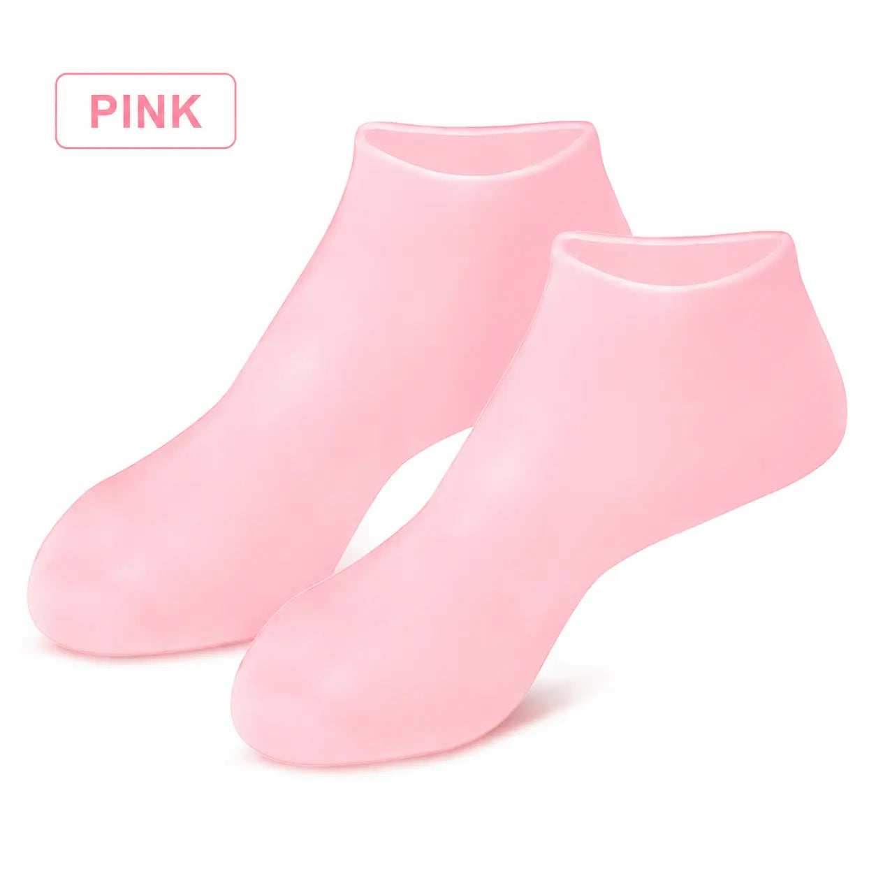 🔥Reusable Silicone Moisturizing Foot Socks – Hydrating Gel Heel Masks for Dry, Cracked Feet