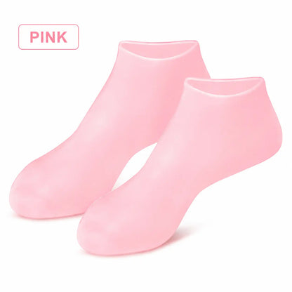 🔥Reusable Silicone Moisturizing Foot Socks – Hydrating Gel Heel Masks for Dry, Cracked Feet