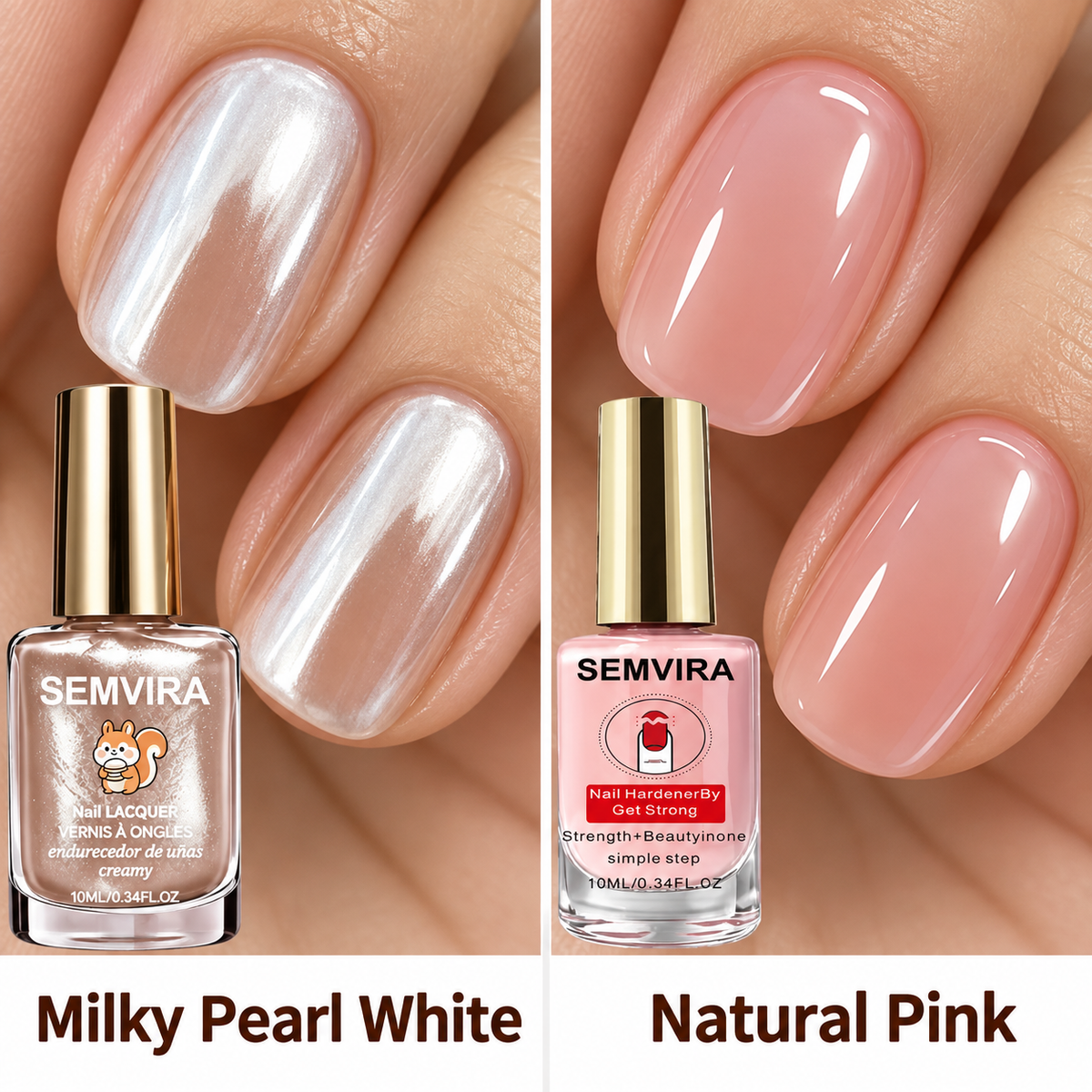 SEMVIRA Everyday Glow Nail Polish – 6 Shades-upsell