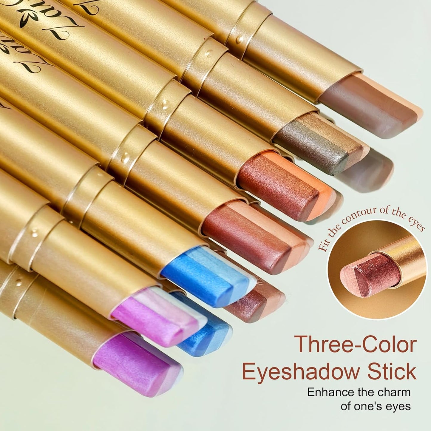 ✨3 Shade Cream Eyeshadow Stick | Smooth & Blendable(🔥BUY 1 GET 1 FREE)