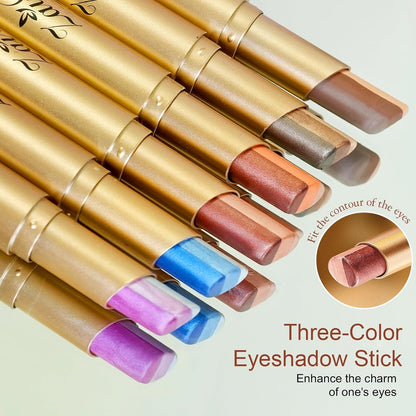✨3 Shade Cream Eyeshadow Stick | Smooth & Blendable(🔥BUY 1 GET 1 FREE)