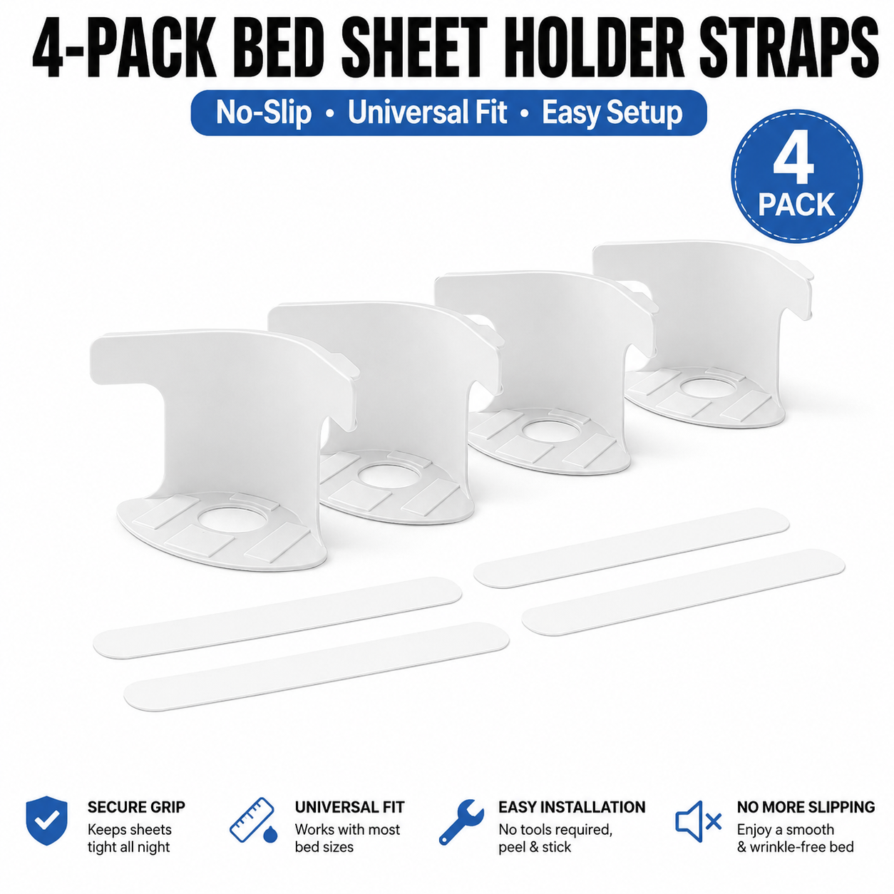White-4PCS