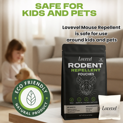 Lovevel® Natural Rodent Repellent Pouches