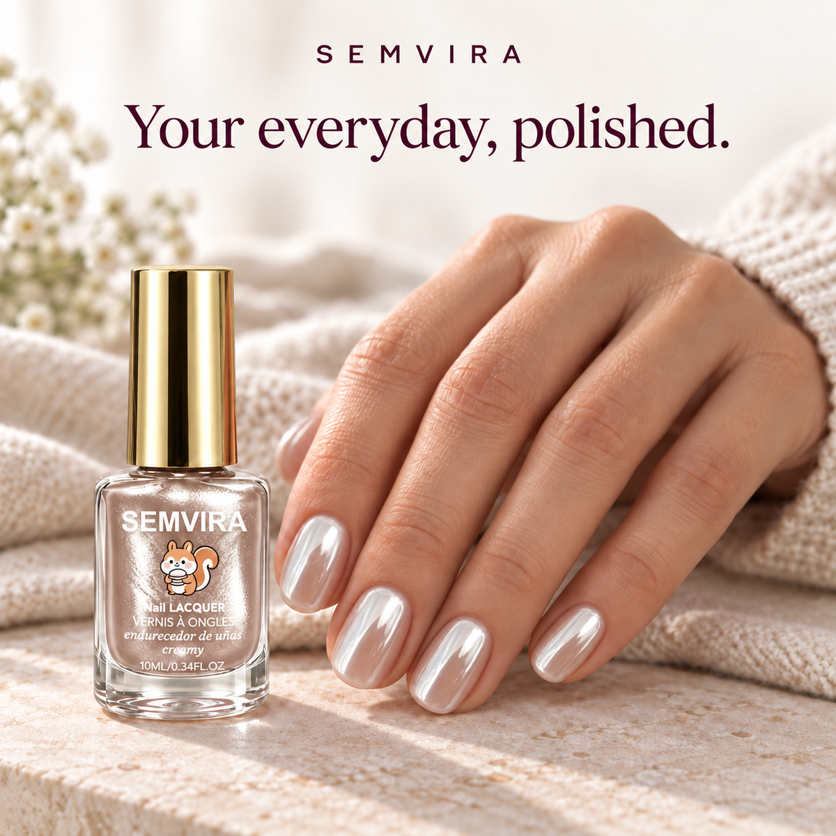 SEMVIRA Everyday Glow Nail Polish – 6 Shades-upsell