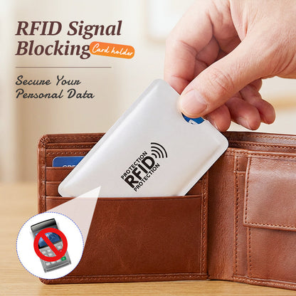 8 Pack RFID Blocking Anti Theft Card Sleeves