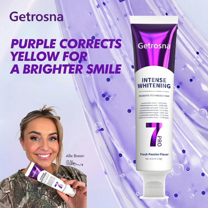 New Upgraded Purple Getrosna™ 7-Pro Powerful Toothpaste