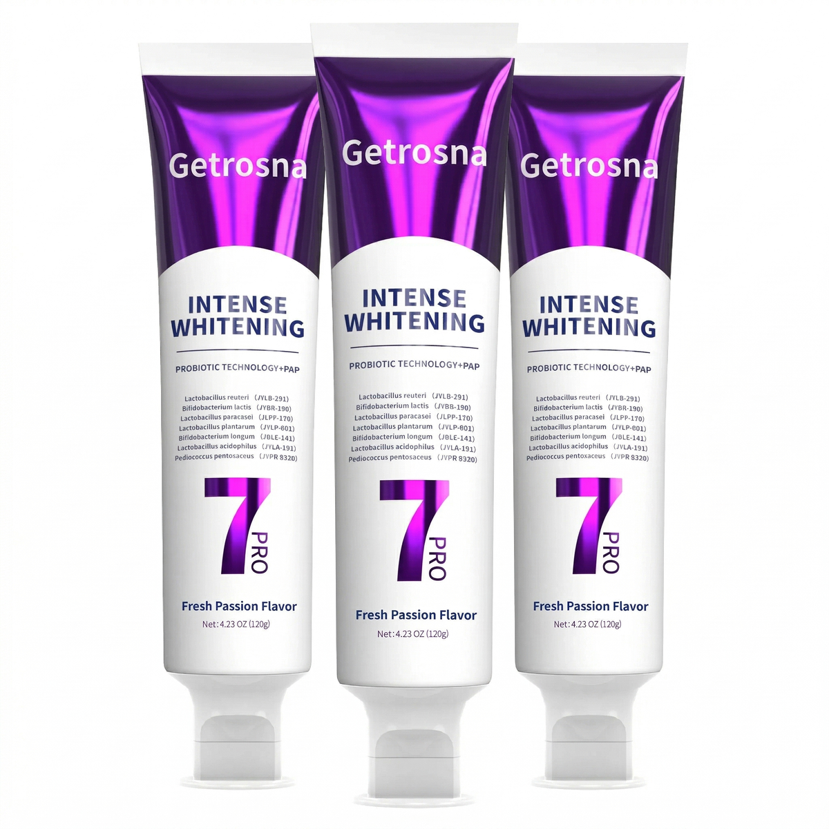 New Upgraded Purple Getrosna™ 7-Pro Powerful Toothpaste