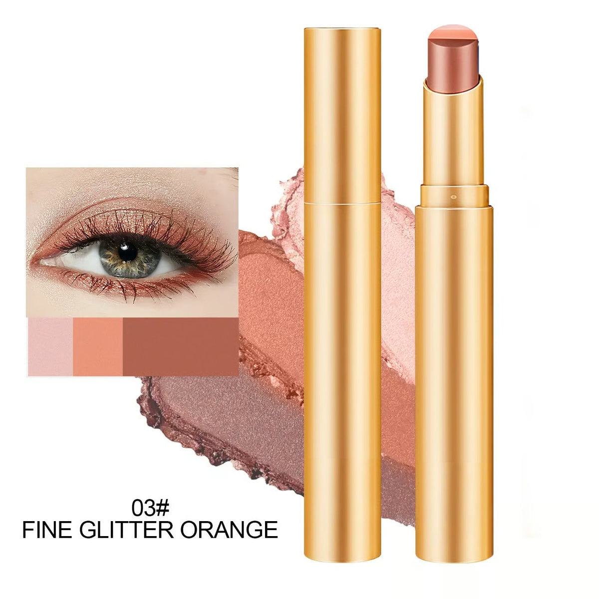 ✨3 Shade Cream Eyeshadow Stick | Smooth & Blendable(🔥BUY 1 GET 1 FREE)