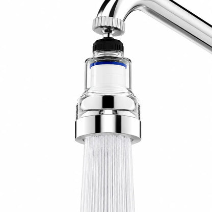 360° Rotating High-Pressure Faucet Filter with 3 Water Modes & Easy Installation