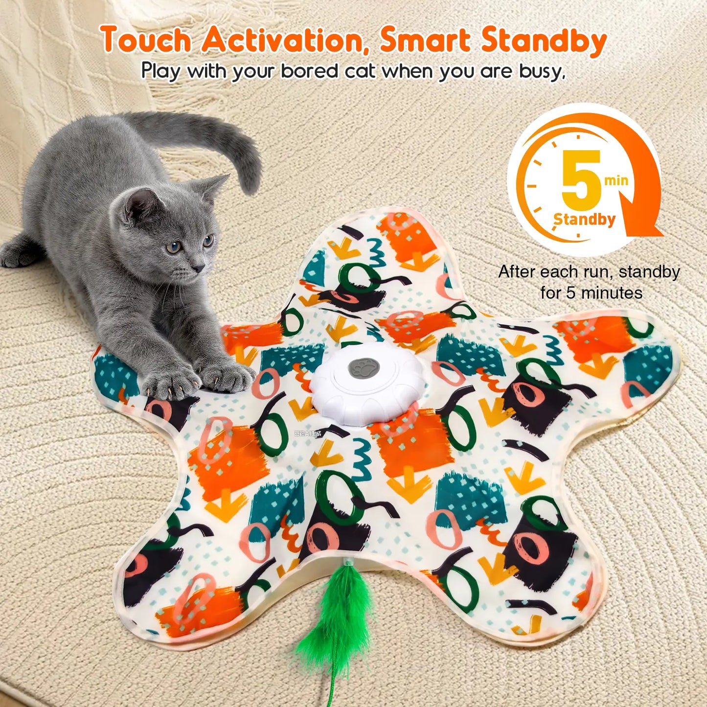 Keep Them Hunting, Not Scratching—The Smart Cat Toy That Plays While You’re Away