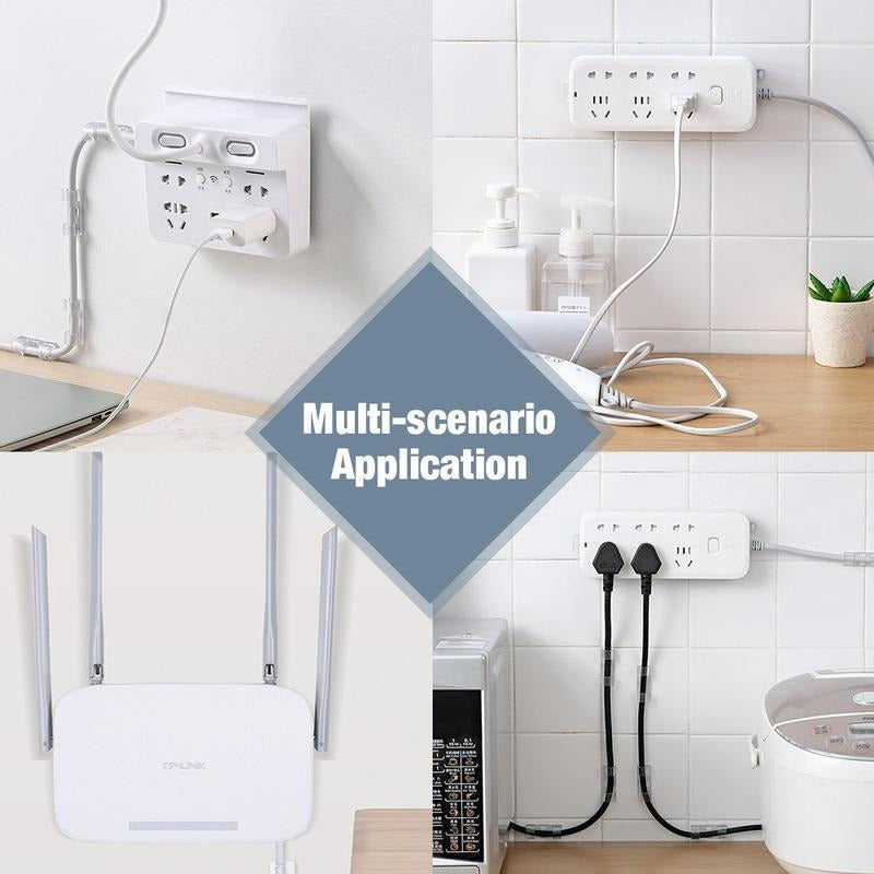 Wall Mounted Power Strip Holder