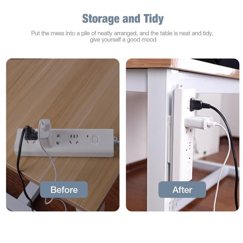Wall Mounted Power Strip Holder